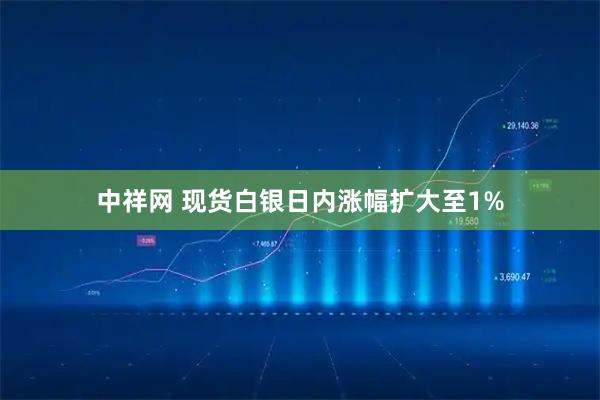 中祥网 现货白银日内涨幅扩大至1%