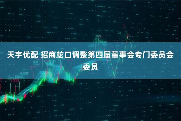 天宇优配 招商蛇口调整第四届董事会专门委员会委员